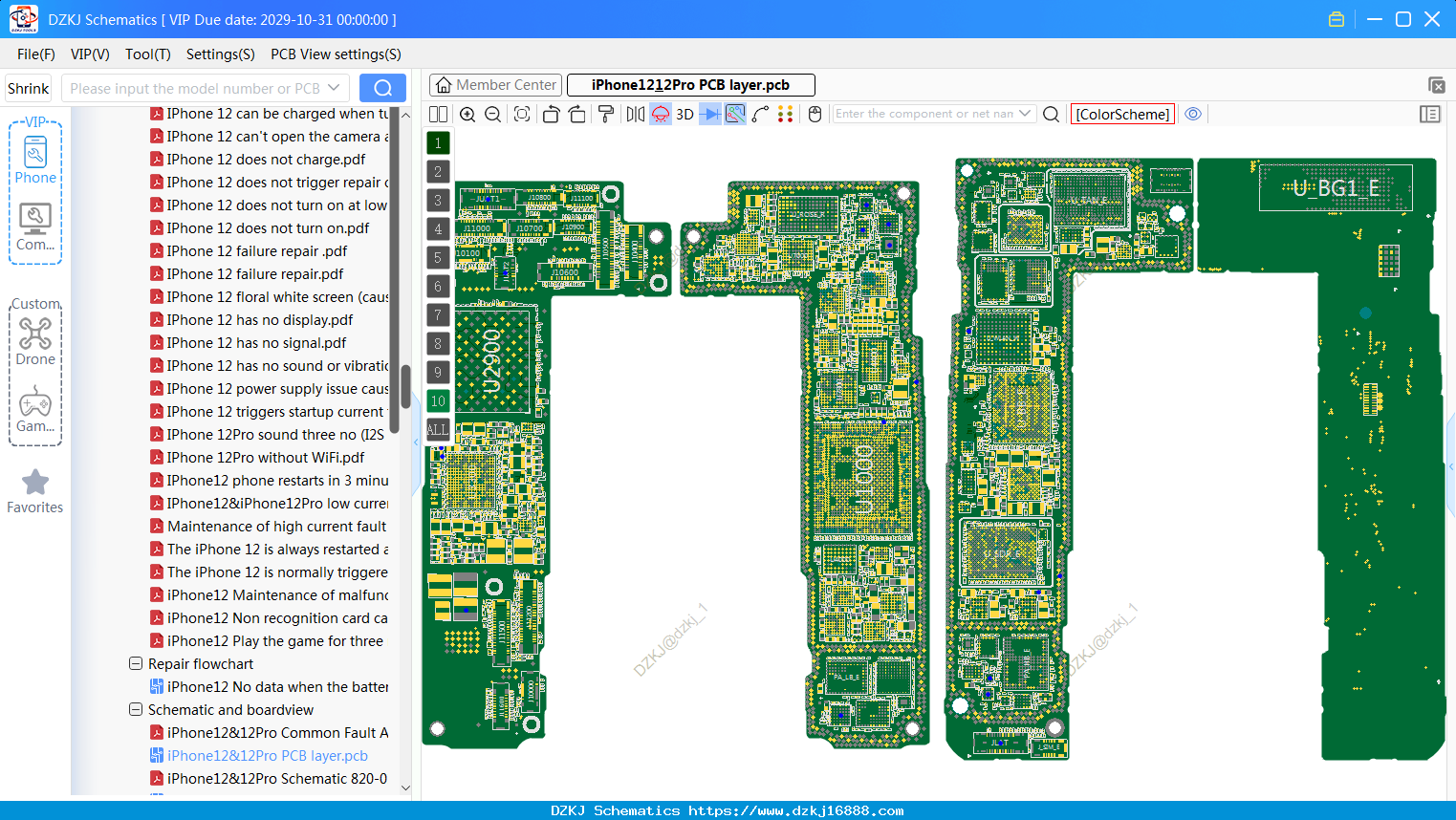 IPhone12&12Pro PCB Layer
